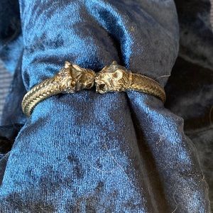 Lion-head Gun Metal NWOT Fashion Cuff Bracelet